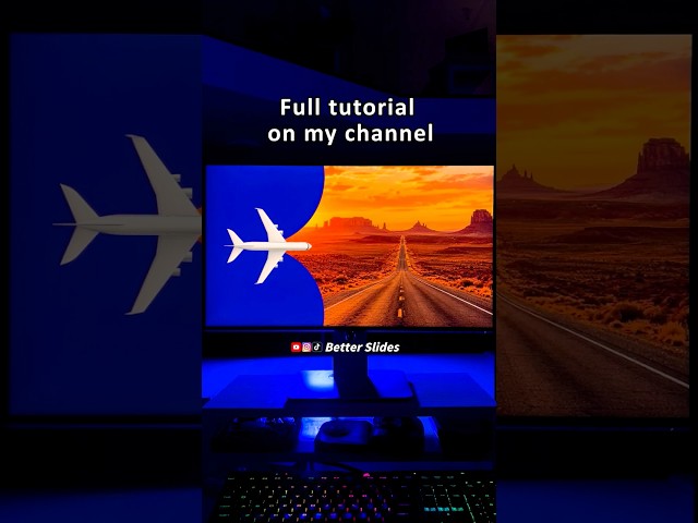 When you finally understand how PowerPoint works 😇#tutorial #morph #presentation