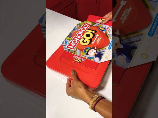 Monopoly Go! Unboxing. What Surprises Are Inside?! 👀 #MonopolyGo #BoardGames #Hasbro