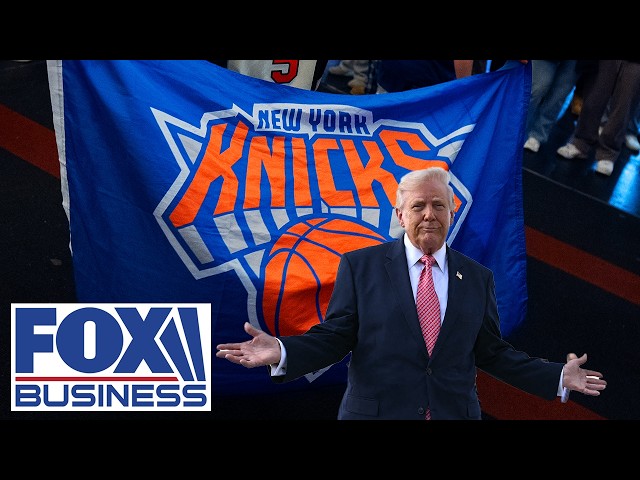 Trump’s potential Knicks finals appearance sends NY into a FRENZY