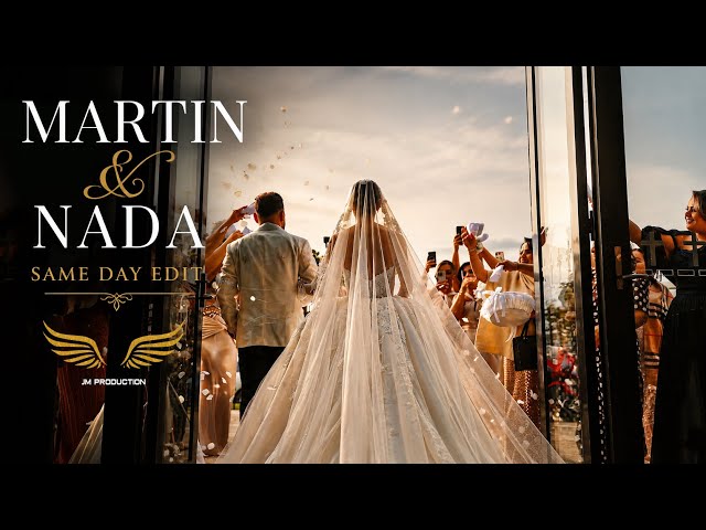 Same Day Edit Of Martin & Nada’s Beautiful Wedding