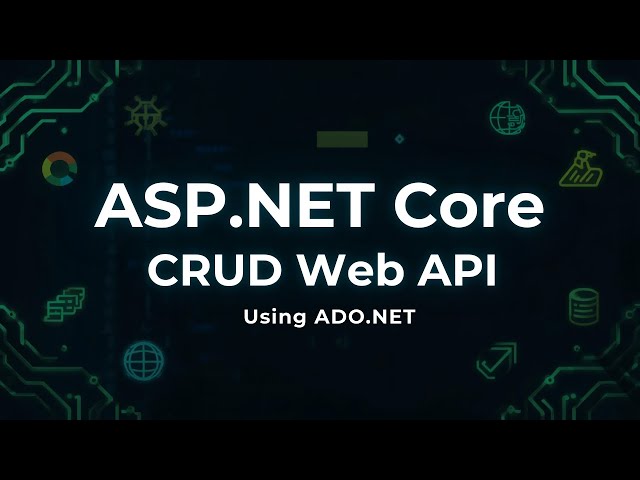 ASP.NET Core Web API CRUD Operations - .NET10 and ADO.NET with Stored Procedures Tutorial