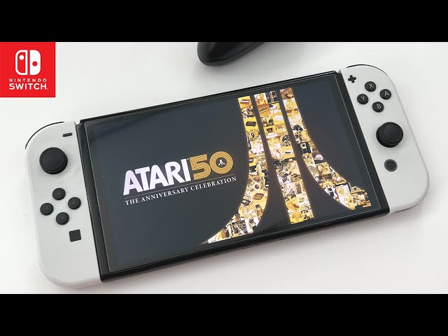 Atari 50 Anniversary Celebration Nintendo Switch OLED Gameplay