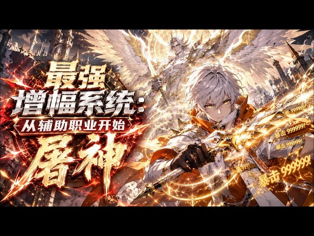 🔥【强推】【Eng Sub】《最強增幅系統：從輔助職業開始屠神》網遊肝帝陸聖穿越當輔助十八年，覺醒SSS萬倍增幅，一刀爆表，懲戒騎C位輸出爽！第1-110集 #熱血 #逆襲 #動畫
