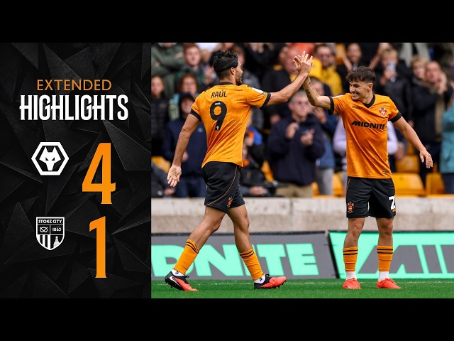 Extended Highlights | Wolves 4-1 Stoke City