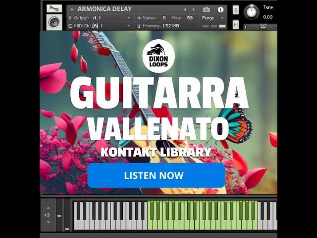 kontakt Library - Guitarra Vallenato / Dixonloops.com