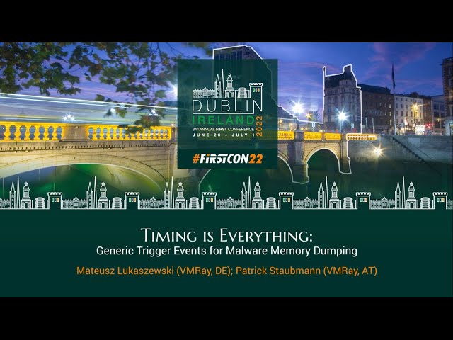 Timing is Everything: Generic Trigger Events for Malware Memory Dumping