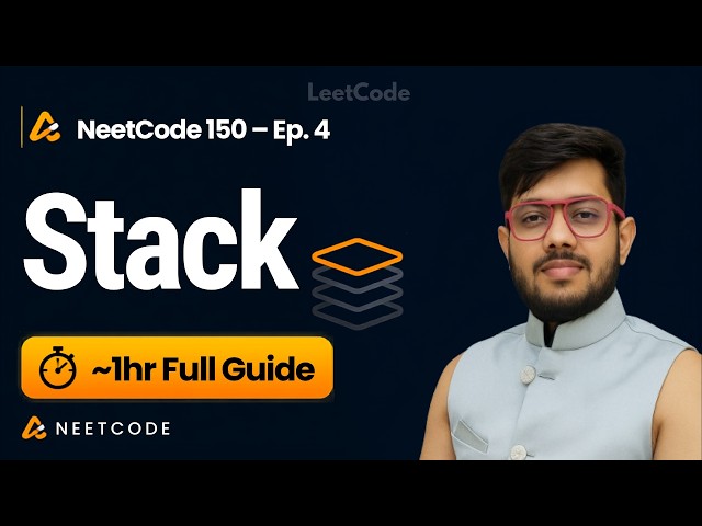 NeetCode 150 Ep. 4: Stack Explained | 6 LeetCode Problems | Python