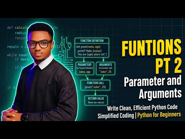 Learn Python Functions: Parameters & Arguments (PictoBlox Tutorial)