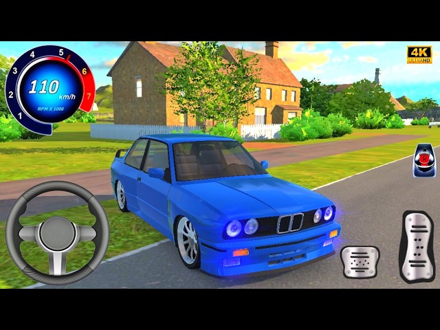 BMW E30 Drive POV - Realistic Driving Simulator