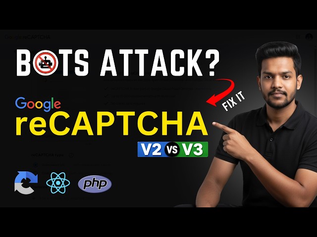 Stop Automated Attacks in React + PHP with reCAPTCHA