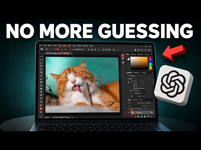 How to LEARN Any Software with ChatGPT 'Red Circle' Technique