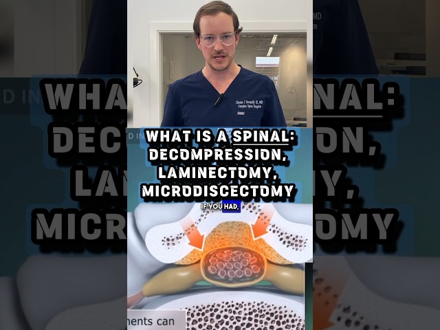 Explaining- Spinal Decompression, Laminectomy, Microdiscectomy
