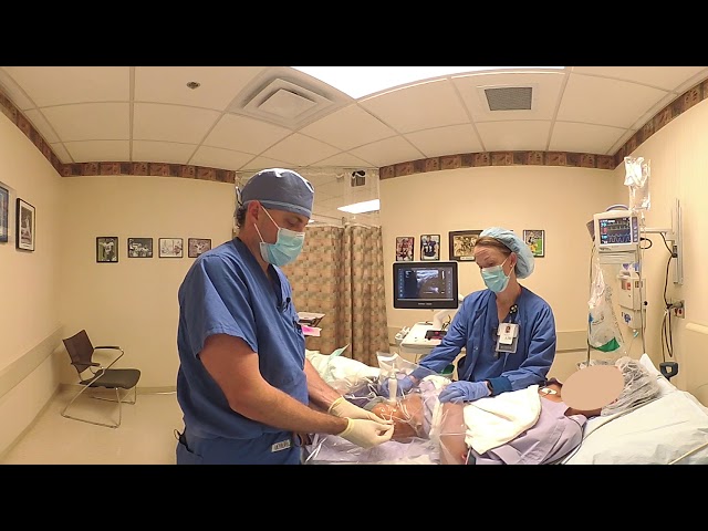 US-Guided Femoral Catheter in 360 Virtual Reality (360VR)