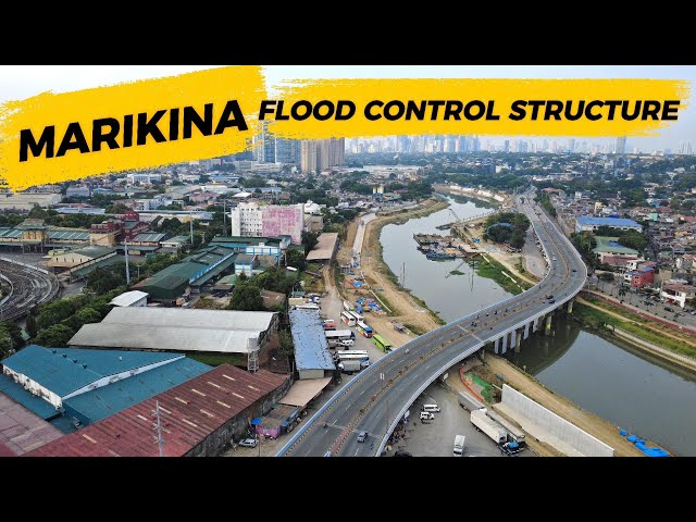 🔴Exploring Marikina's FLOOD CONTROL STRUCTURE /Revetment Wall