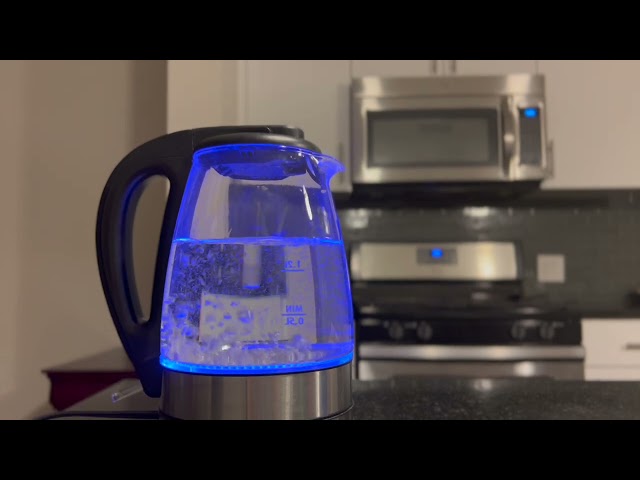 1 hour of relaxing sound of boiling Water in a kettle