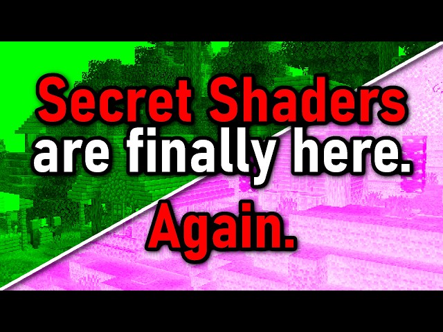 After 11 YEARS... Shaders are back!