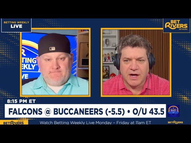 TNF Best Bets, NBA & NHL Predictions - Falcons vs Bucs - Betting Weekly Live