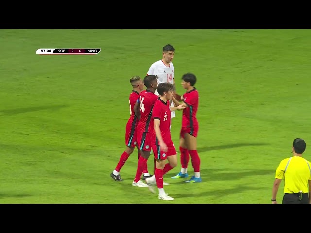 Men’s ‘A’ International Highlights | Singapore 4-0 Mongolia