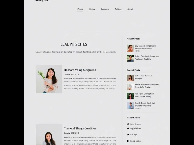 Blogging Website Design 158 Hulak Digital #staticwebsitedesign #webdevelopment #design #creative