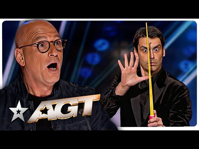 Magician Moves Objects WITH HIS MIND on America's Got Talent!