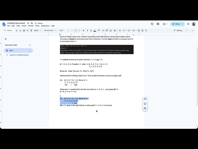 Search In Rotated Sorted Array | Brute | Optimal