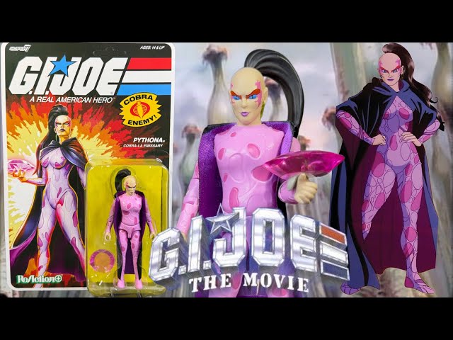 G.l. Joe Super7 Reaction+ Pythona Quick Unboxing Review