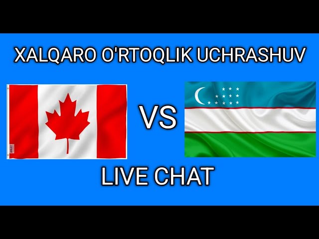 KANADA O'ZBEKISTON JONLI EFIR CANADA UZBEKISTAN LIVE УЗБЕКИСТАН КАНАДА ПРЯМОЙ ЭФИР