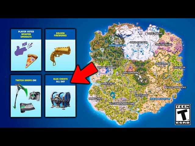 The NEW FORTNITE Update! (New Season, Live Event & Community Day)
