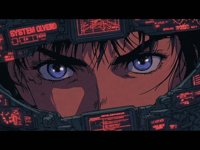 late night coding while system overload warnings flash 🔴 [Dark Synthwave]