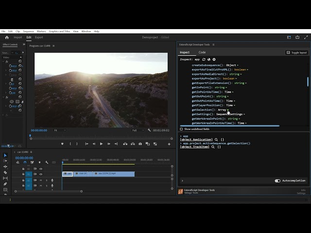 Premiere Pro Automation - ExtendScript Developer Tools