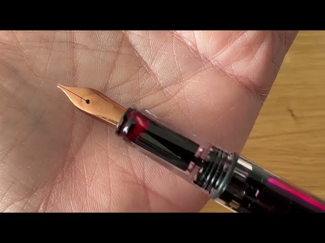 Breaking fountain pen rules!