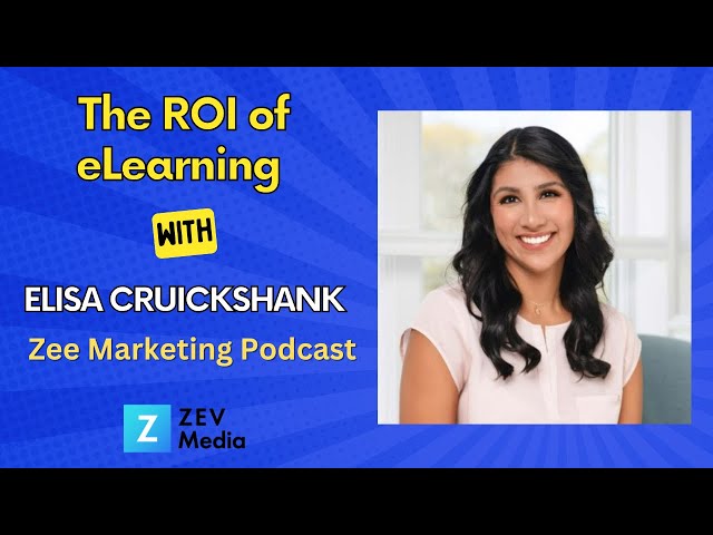 The ROI of eLearning with Elisa Cruickshank