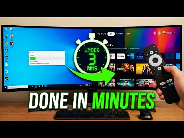 I Turned My PC Into a Google TV (It’s Insane)