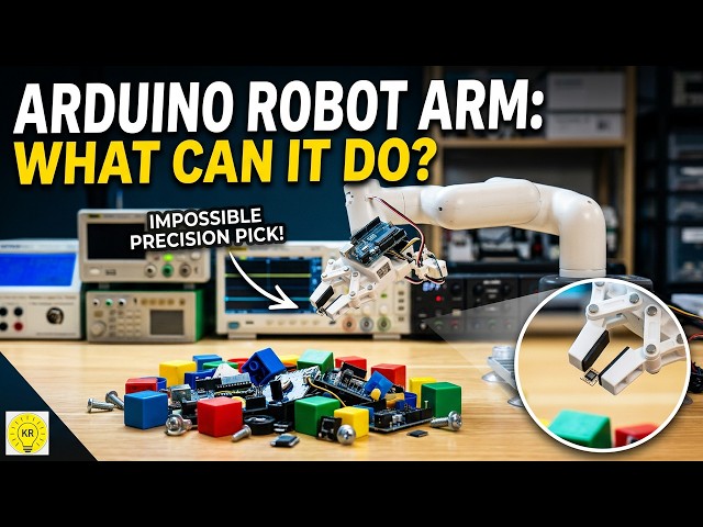 I Built a Smart Arduino Robot Arm! | myCobot 280