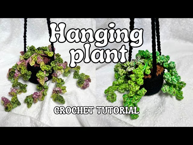 Easy and Cute Hanging Crochet Plant Pattern | Crochet Tutorial