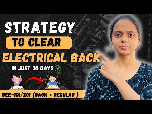 Fundamental of Electrical Engineering Strategy Video  |  PYQ Solution | Aktu Exams