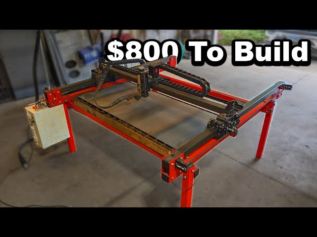We Built a DIY Plasma CNC Table for $800
