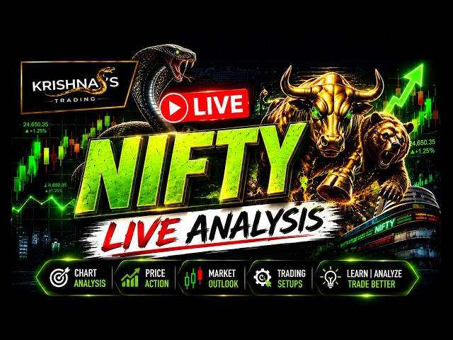 “NIFTY Live Stream | 02.JUNE.2026 | KRISHNA’S TRADING 🐍”