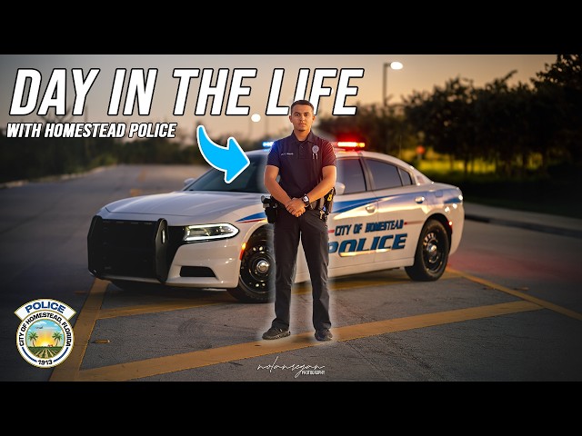 A Day In The Life of a Police Officer | Homestead PD