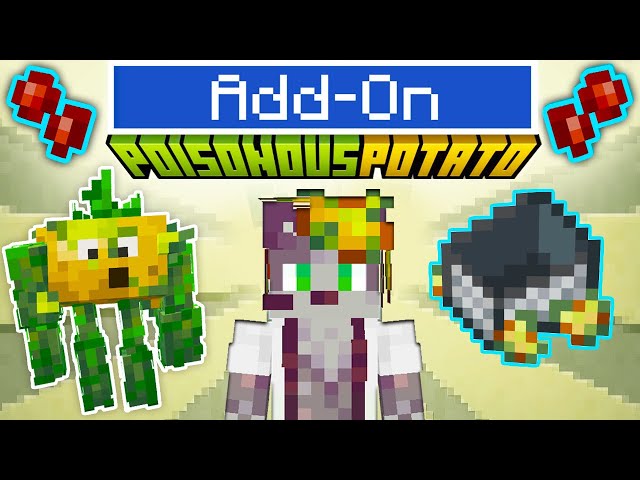 ⬇️ Minecraft Bedrock Potato Addon - Full Summary! ✅ [Official]