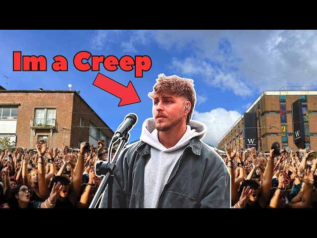 Busker SMASHES Creep by RadioHead!