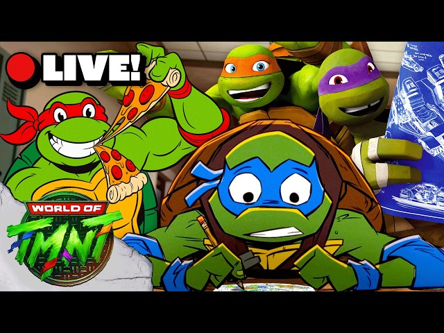 🔴 LIVE: TMNT Goes Back to School! 📚 24/7 Marathon | Teenage Mutant Ninja Turtles