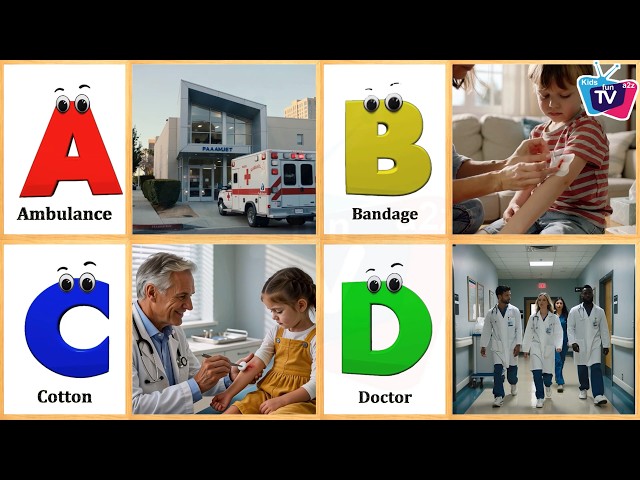 Medical Equipment’s & Terms ABC Song - Alphabet Song for Kids - Kids fun a2z TV Nursery Rhymes