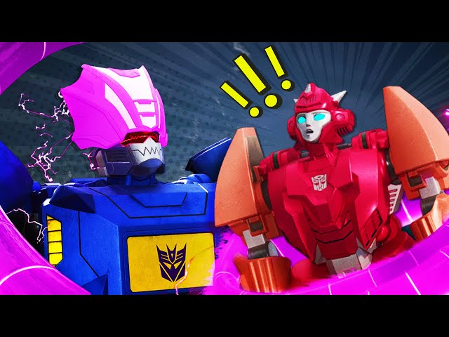 Soundwave the Sea MONSTER captures Elita-1! | S02 | E03 | Transformers: CYBERWORLD