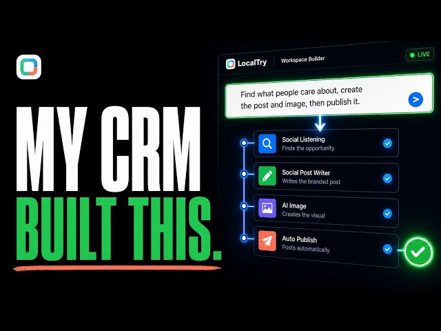 Build a Custom CRM Workflow With AI (No Code) — Watch It Run