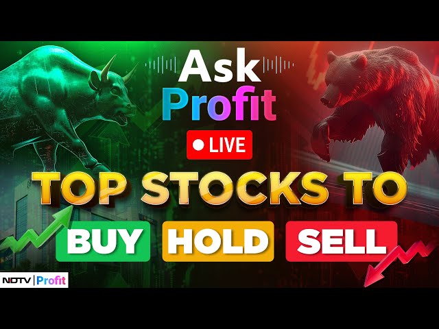 Share Bazaar LIVE | Top Stocks To Buy | NDTV Profit Ask Profit | Stock Market LIVE News