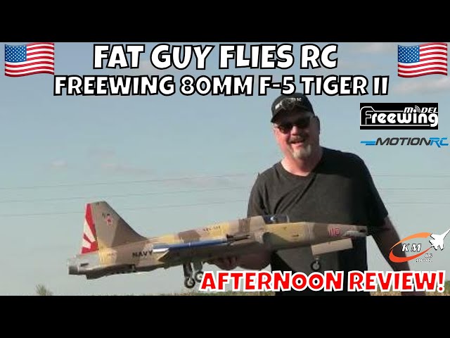 FREEWING 80MM F-5 TIGER 2 AFTERNOON REVIEW by FGFRC #aviation #rcjets