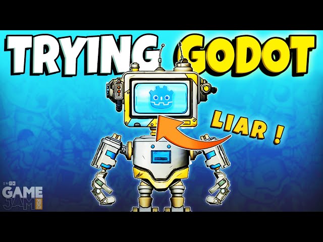I Tried Making a GAME in GODOT for the FIRST Time!