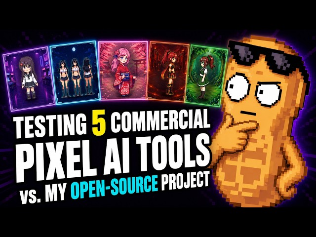 Testing 5 Commercial Pixel AI Tools vs. My Open-Source Project