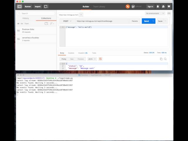 AWS CloudWatch Logs wait time